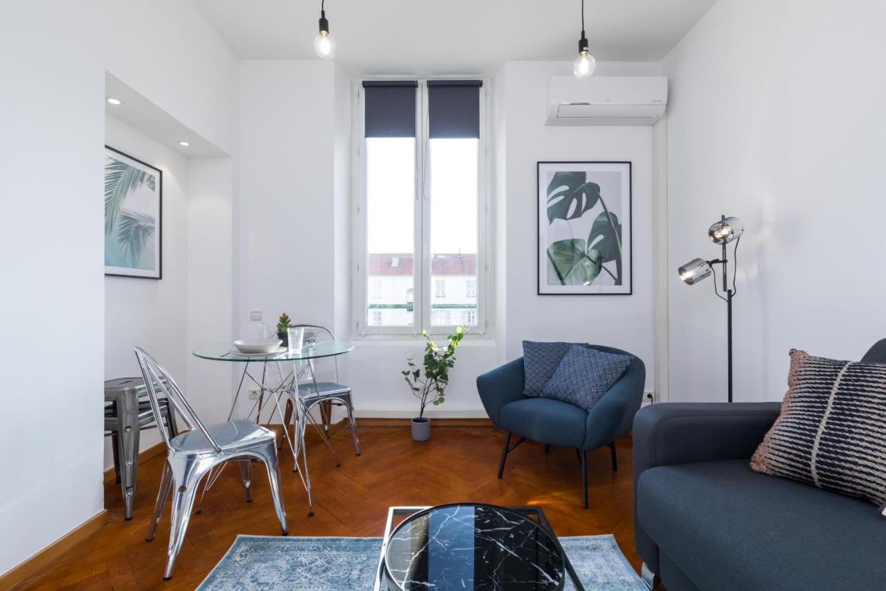 7 Medecin - Place Massena - Central 2P - Lumineux - Climatise Ницца Экстерьер фото